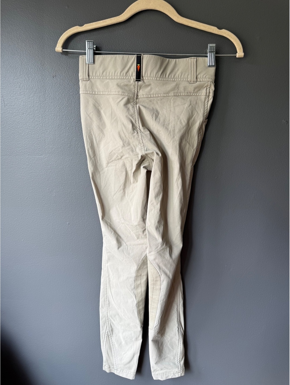 Kerrits Beige Riding Breeches with Reinforced Knee Patches